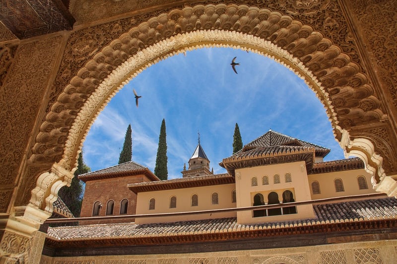 Alhambra Palace Gardens, Spain